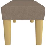  Klupa smeđesivi 100x30x30 cm od tkanine | shoptok.hr