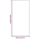  Otirač Pravokutni Crni 120x250 cm | shoptok.hr