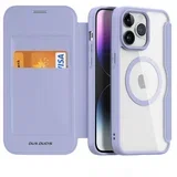 Skin X Pro - Folio Case compatible with MagSafe for Apple iPhone 15 Pro purple