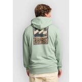 Billabong Stamp Pulover s kapuco vintage green | Shoptok.si
