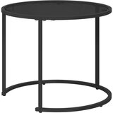  Set stolića za kavu 2 pcs 55 x 55 x 45 cm čelik | Eponuda.ba