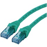Roline 21.15.2737 RJ45 omrežni kabel\, patch kabel cat 6a u/utp 10.00 m zelena 1 kos, (20420477) | Shoptok.si