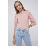 Only Pulover s primesjo volne ženski, roza barva, | Shoptok.si