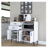Hanah home JE166 - 3283 whitewalnut multi purpose cabinet | Eponuda.com