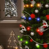 vidaXL solarna vilinska svjetla 5 kom 5 x 200 led raznobojna | shoptok.hr