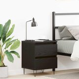  Noćni ormar Crni hrast 40 x 35 x 50 cm Konstruirano drvo | shoptok.hr