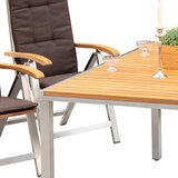 Gardenson Vrtna Garnitura Keros, 5-Delno, Jeklo, Masiven Les | Shoptok.si