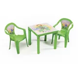 Paradiso stol dječji, zelena 46x46x43 cm