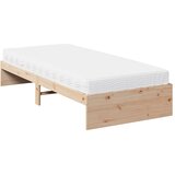  Dnevni krevet s madracem 90 x 200 cm od masivne borovine | Eponuda.com