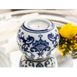 Madame coco Rennes Bleu Svećnjak, Belo-plavi | Eponuda.com