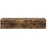 Stolna montirana na zid Dimljeni hrast 87 5 x 34 5 x 17 cm | shoptok.hr