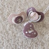 Lovi Night & Day Dynamic Soother Girl 0-3m silikonska dinamična duda 2 kos za otroke Cene