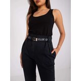 Italy Moda Trousers-DHJ-SP-3157.34P-black | Shoptok.si