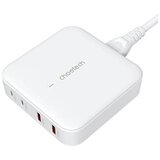 Choetech PD8008 omrežni polnilnik, 2x USB-C, 2x USB-A, GaN, 100 W (bela) Cene