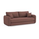 Micadoni Temno rožnata raztegljiva sedežna garnitura 225 cm Dormi – | Shoptok.si