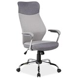  Uredska stolica Q-319 - tkanina - siva | shoptok.hr