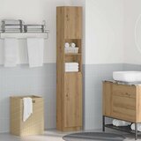  Kupaonski ormarić Artisan hrast 32x25,5x190 cm Inženjersko drvo u