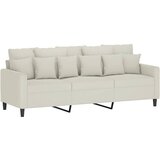  3-dijelni set sofa s jastucima krem baršunasti | shoptok.hr