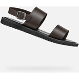 Geox Brown men's sandals Erice - Men's Cene
