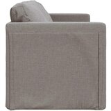  Podni kauč na razvlačenje 2-u-1 smeđesivi 112x174x55 cm baršun | shoptok.hr