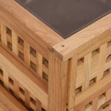  Noćni ormarići 2 kom 34 x 34 x 34 cm od masivnog drva oraha | shoptok.hr