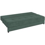 P & B ZOFA S POSTELJNO FUNKCIJO, barve petroleja tekstil, leseni material | Shoptok.si