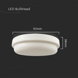  LED plafonsko svetlo za kupatilo LED/12W/230V 4000K IP54 prečnik 15 cm | Eponuda.com