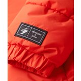 Superdry Zimska jakna tamno narančasta / crna / bijela | shoptok.hr