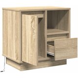  Noćni ormar Sonoma hrast 50 x 34,5 x 50 cm. Konstruirano drvo | Eponuda.com