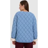24COLOURS Quilted Denim Jakna blau | Shoptok.si