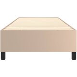  Okvir za krevet s oprugom boja cappuccina 90x190 cm od umjetne kože | Eponuda.com