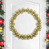  Garland od božićnih kuglica Zlatno 186 cm Polistiren | shoptok.hr