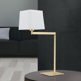 Orion LA 4-1209/1 - Stona lampa CARLTON 1xE27/40W/230V bela/zlatna | Eponuda.com