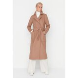 Trendyol Camel Belted Cachet Coat Cijene