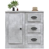  Komoda siva boja betona 70x35,5x67,5 cm od konstruiranog drva | Eponuda.ba