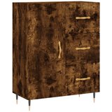Maison Chic Komoda - Predalnik dimljeni hrast 69,5x34x90 cm inženirski les, (21718326) Cene