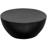Furnova Klubska mizica iz sploščenega aluminija 70x30 cm črna, (21914522) | Shoptok.si