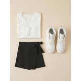 Sinsay Pamučna bluza s čipkastim obrubom | shoptok.hr