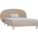  Posteljni okvir kapučino umetno usnje 100x200 cm | Shoptok.si