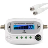 Digitalno LCD tražilo satelitskog signala + antenski kabel