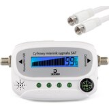 Digitalni LCD iskalnik satelitskega signala + antenski kabel | Shoptok.si
