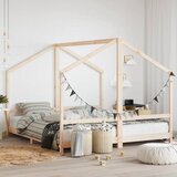 vidaXL Okvir za dječji krevet 2x(90x200) cm od masivne borovine | shoptok.hr