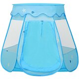  Dječji šator za igru s 250 loptica plavi 102 x 102 x 82 cm | Eponuda.ba