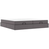  Okvir kreveta s madracem s madracem 2 pcs Siva PVC | shoptok.hr