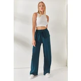 Olalook Pants - Blue - Wide leg