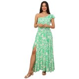La Modeuse Dolge obleke 71024_P166455 Zelena Cene