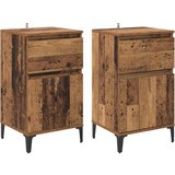  Noćni ormar Staro drvo 40 x 35 x 70 cm Konstruirano drvo | shoptok.hr