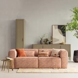 WOOOD Prljavo roza kutna garnitura (s lijevim kutom/s ležaljkom) Bean – | shoptok.hr