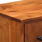 vidaXL Predalnik 60x30x75 cm trden akacijev les | Shoptok.si