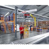 Vetter Stebrni vrtljivi žerjav UNILIFT US, z električnim verižnim dvigalom BL, nosilnost 80 kg, doseg 3,9 m | Shoptok.si